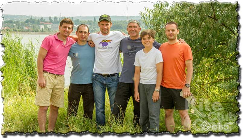 Участники гонки после финиша
